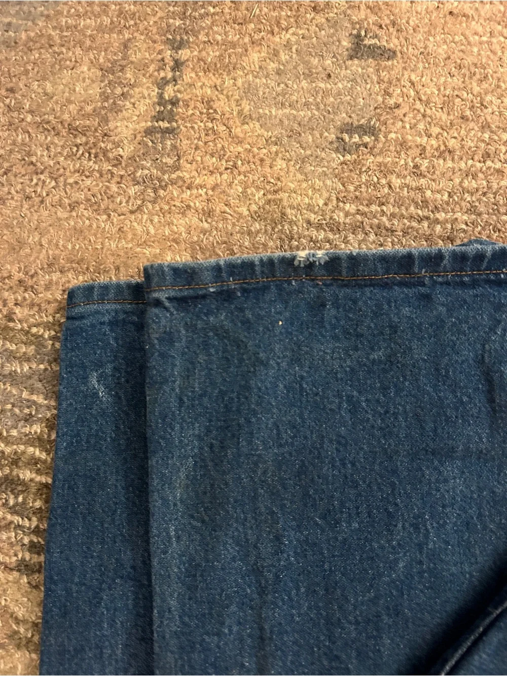 Wrangler Men’s Indigo Straight-Leg Jeans 35x30